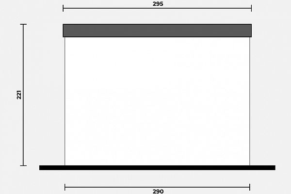 Geräteschuppen Modern Line 2930 - Typ 1, Abbildung 2
