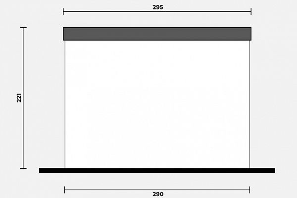 Geräteschuppen Modern Line 2935 - Typ 1, Abbildung 2