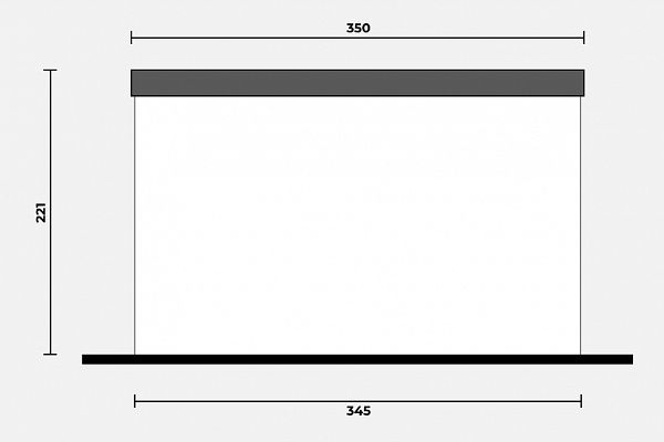 Geräteschuppen Modern Line 3530 - Typ 1, Abbildung 2