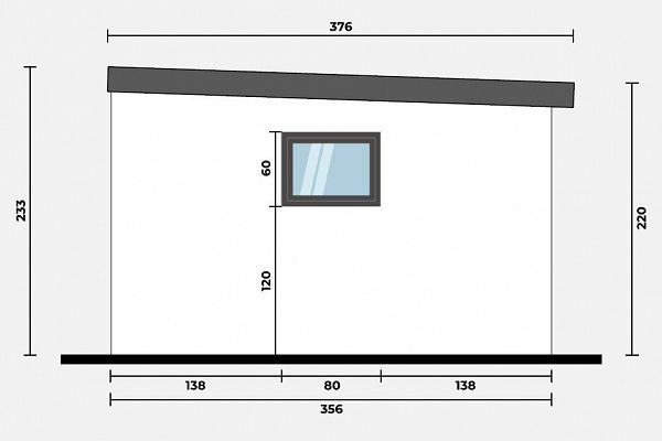 Geräteschuppen Modern Line 2935 - Typ 5, Abbildung 5