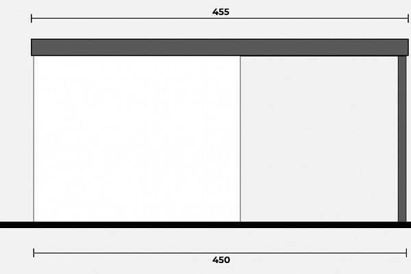 Geräteschuppen Modern Line 2535 - Typ 6, Abbildung 2