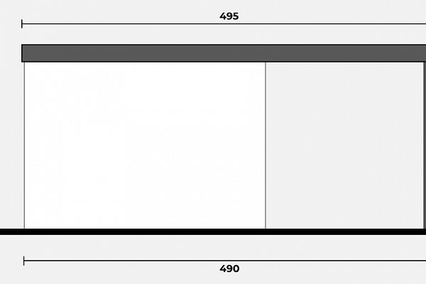 Geräteschuppen Modern Line 2930 - Typ 6, Abbildung 2
