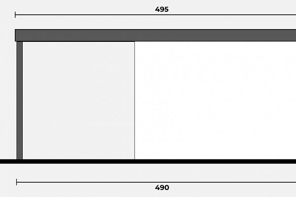 Geräteschuppen Modern Line 2925 - Typ 7, Abbildung 3