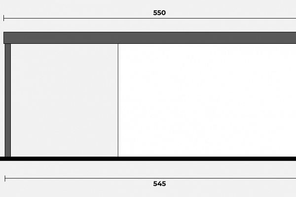 Geräteschuppen Modern Line 3535 - Typ 7, Abbildung 3