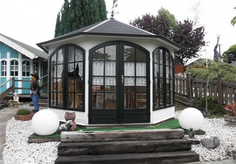 Gartenschlösschen 8eck