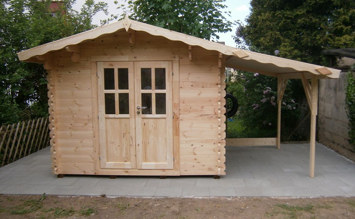 Gartenhaus Schleppdach