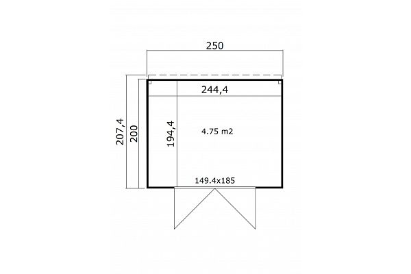 Felix 1,5, Grundriss 1