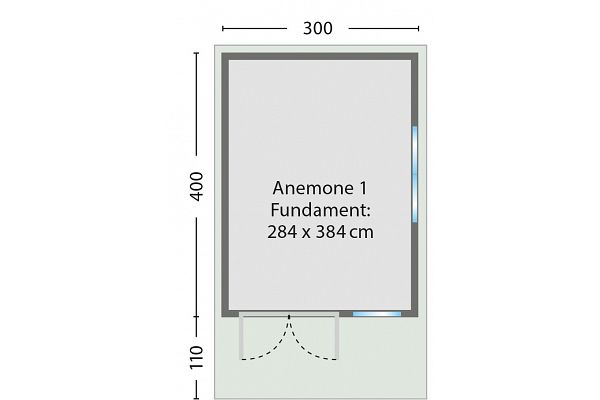 Anemone 1 T, Grundriss 1