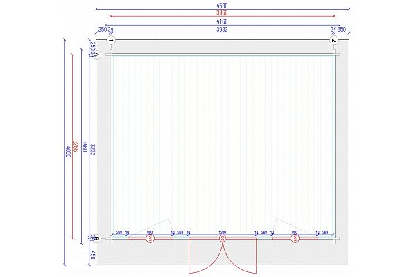 Flat Style 1 T, Grundriss 1