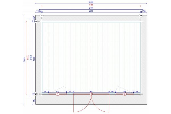 Flat Style 2 T, Grundriss 1