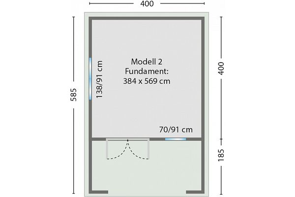 Gartenglück 2, Grundriss 1