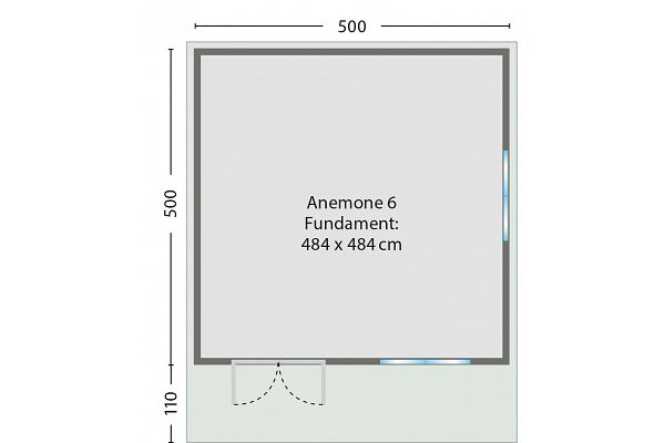 Anemone 6 T, Grundriss 1