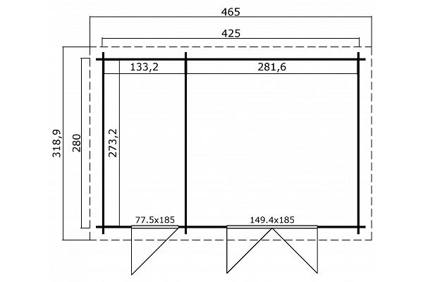 Belmont, Grundriss 2