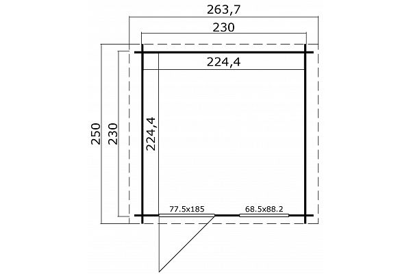 Wels 2 + 3, Grundriss 1