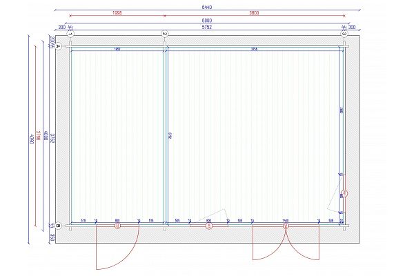 Stabilo 24 T, Grundriss 1