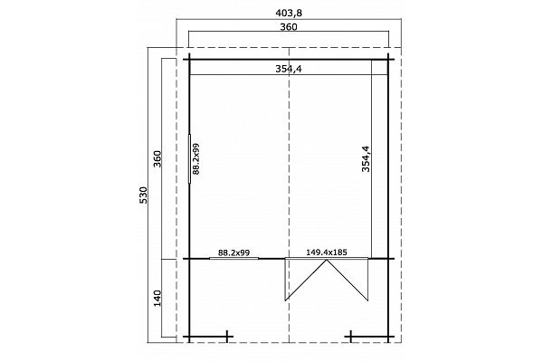 Luna 2, Grundriss 1