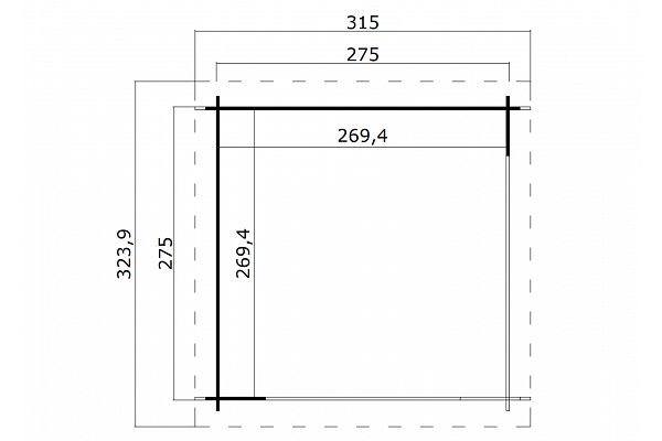 Buffalo, Grundriss 1
