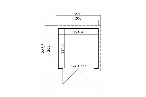 Kibo, Grundriss 1