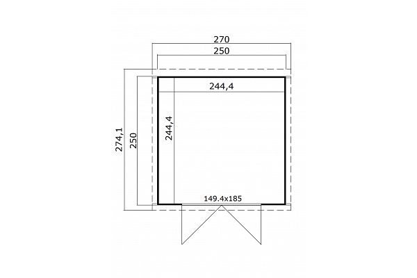 Kibo, Grundriss 3