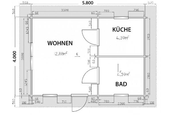 Potsdam T, Grundriss 1