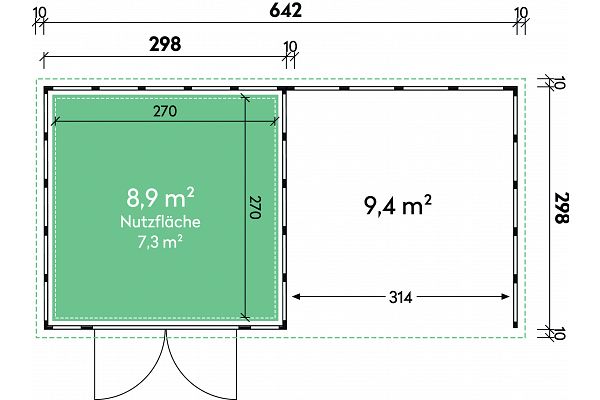 Metallica 5 mit Lounge, Grundriss 1