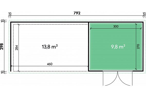 Metallica 6 mit XL-Lounge, Grundriss 1