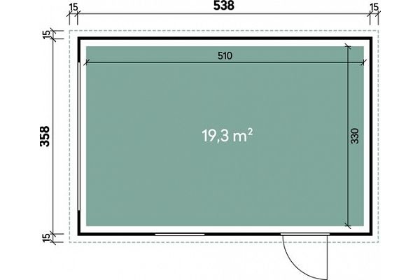 Metalli-car 1, Grundriss 1