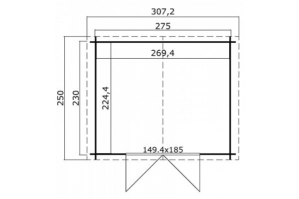 Norah 230, Grundriss 1