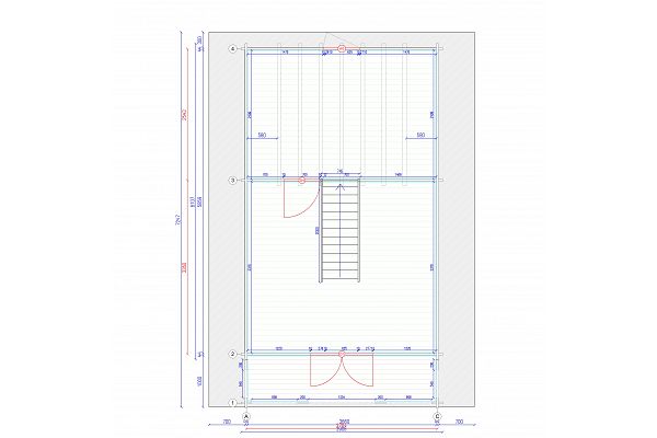 Gizeh 1, Grundriss 1