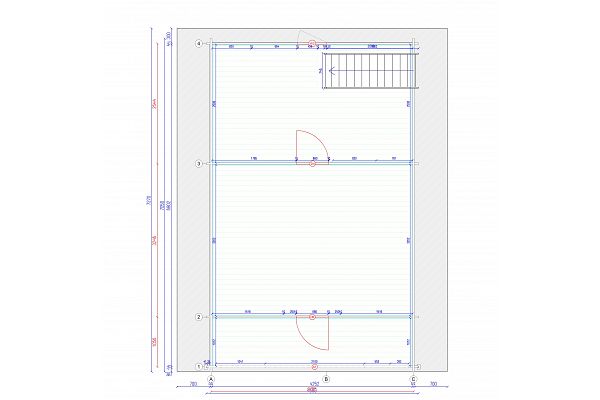 Gizeh 2, Grundriss 2